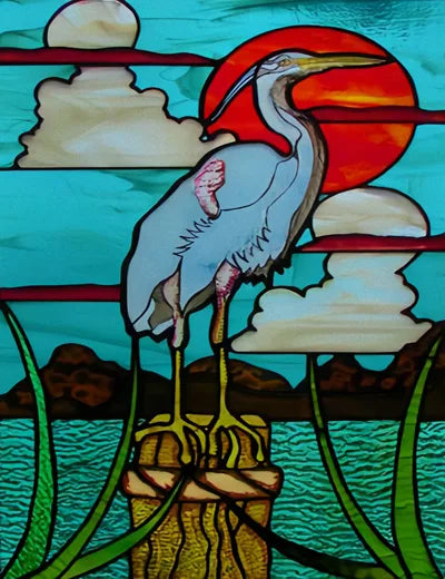 Custom Size Window Stained Glass Films,Bird,Peacock, Static Cling Stickers For Bathroom Bedroom Door Office Home Decor