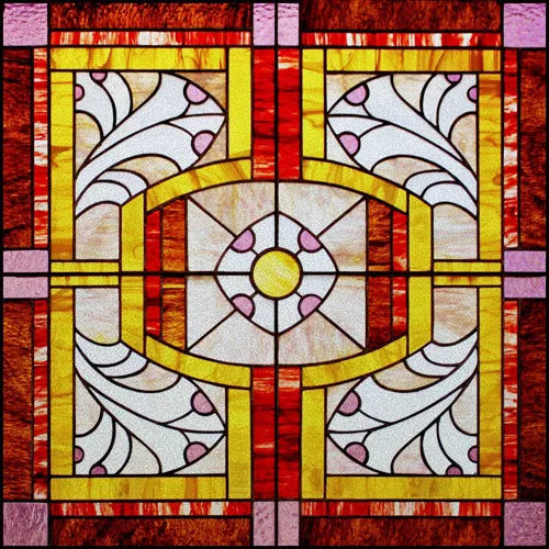 Window Film Frosted Stained Glass Films,Customized Church Design Static Cling Sticker,Home Decor Foil Window Treatment