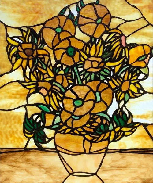 Custom size Glass Films Stained Glass Stickers Static Cling Frosted Privacy PVC Print Flower,Cat,Fish For Window Door Home Decor