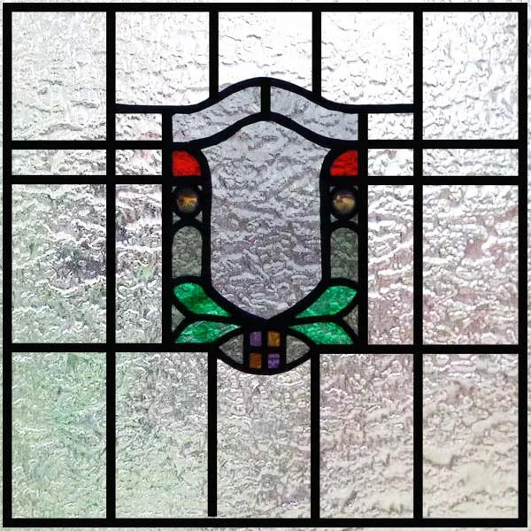 Custom size 3D Matte Window Film Stained Glass Decorative Uv Window Sticker Privacy Frosted Static Cling Window Decal for Glass