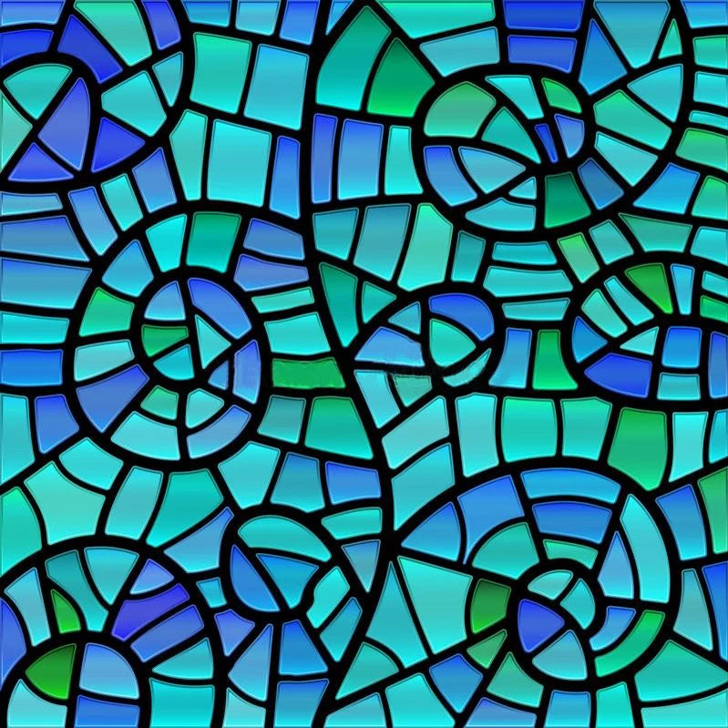 Custom Size Stained Glass Window Film Opaque Frosted Privacy Protection Removable Static Cling Home-Decor Mosaic Window Covering