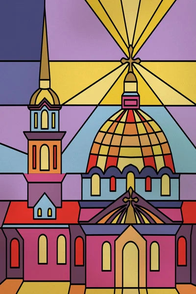 Custom Stained Glass Films Window Film Frosted Sticker Castle For Kitchen Bathroom Door Church Poster Home Decor