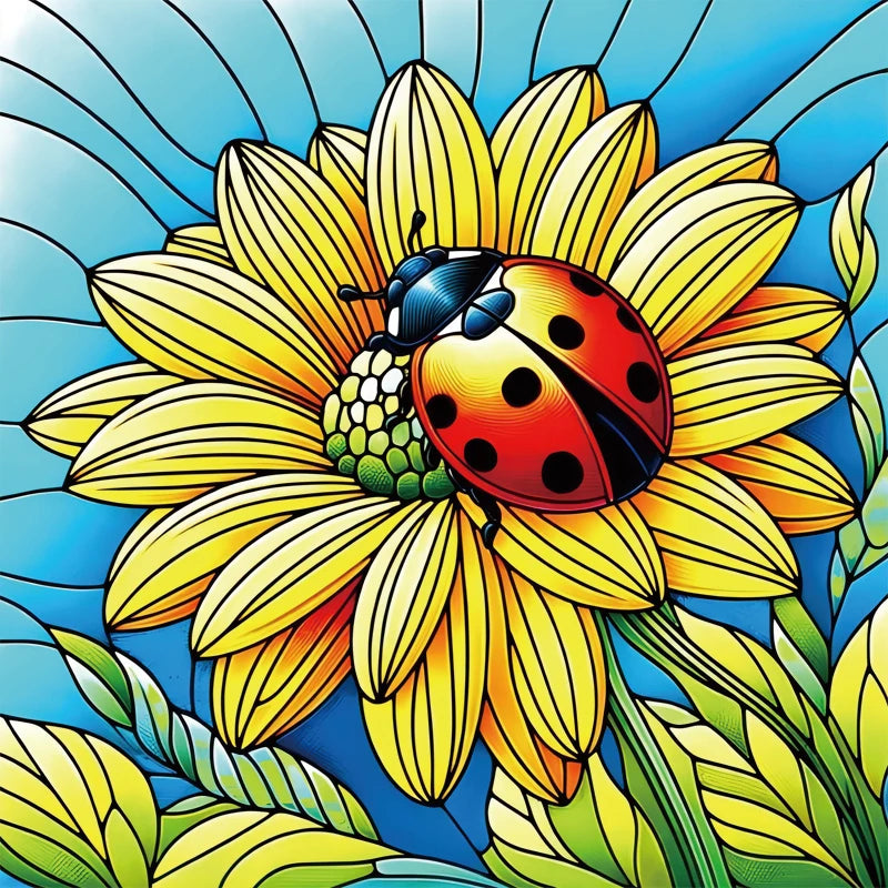 Custom size Window Film Stained Glass Films Frosted Privacy Static Cling Sunflower Sticker Bathroom Skylight Decor