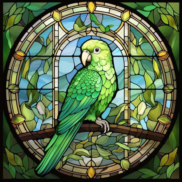 Custom size Window Film Stained Glass Films Frosted Privacy Static Cling Retro Bird Peacock Sticker Bathroom Skylight Decor