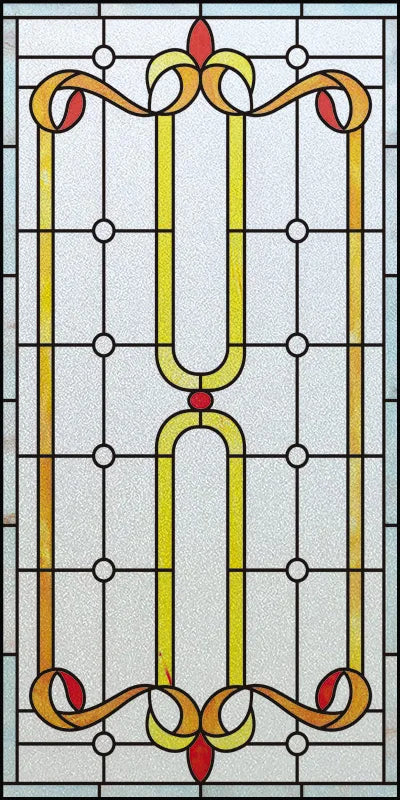 Window Film Frosted Stained Glass Films Church Static Cling Privacy Films Door Sticker Kitchen Office Home Decor Customized