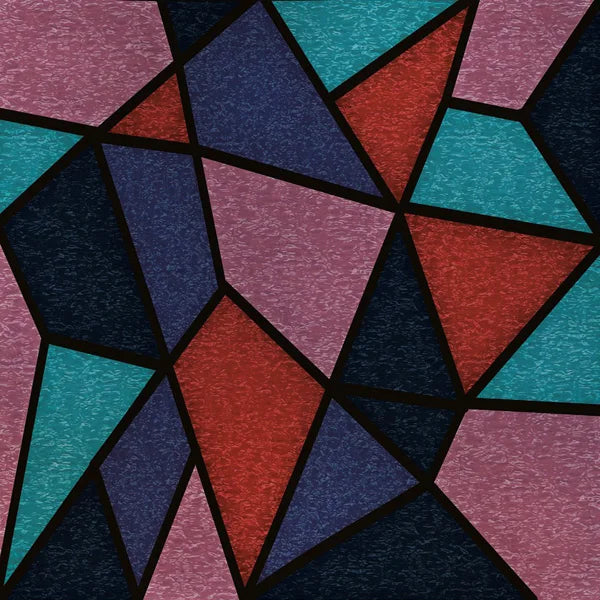 Stained Glass Window Film, Frosted Privacy Static Cling, Retro Stickers for Bathroom, Cabinet, Door, Home Decor, Skylight Covers