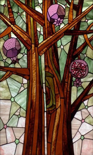 Custom size Glass Films,Stained Glass Stickers Static Cling,Frosted Privacy Print Flower,Tree,Rivers For Window Door Home Decor