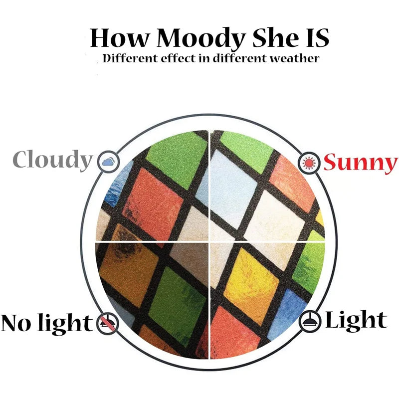 Custom size window film Glass films Stained European mosaics Church Translucent opaque static cling adhesive privacy stickers