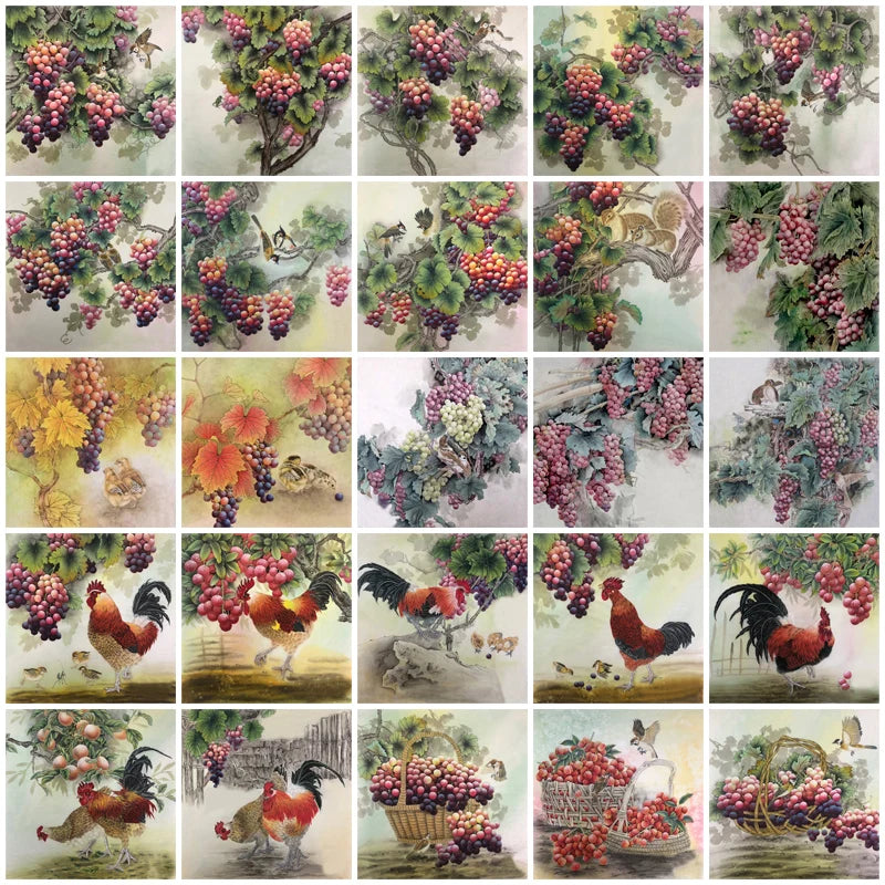 Custom size Glass Films,Frosted Decorative Window Film Grapes Design Static Cling Stained Glass Sticker,Custom fit Size or Shape