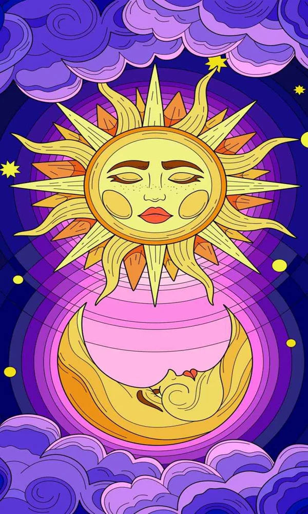 Customized Size No Glue Static Cling Frosted Stained Glass Window Films for Bathroom Door Home Decor Print Mosaic Night Moon