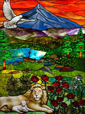 Window Film Frosted Stained Glass Films,Customized Privacy Static Cling,Retro Colorful Stickers For Shower Bathroom Skylight