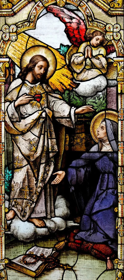 Custom size Window Stained Glass film Door sticker Christian Pictures Wall Stickers Glass decor church Jesus Poster