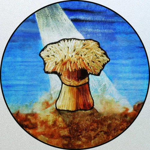 Customized Stained Glass Window Glass Films,Privacy Frosted Static Cling, Classic Pattern for Round Door, Home Decor