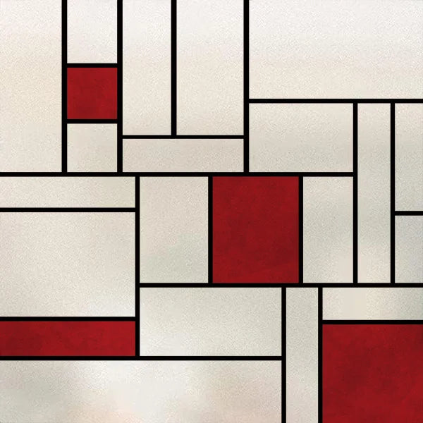 Window Film Frosted Stained Glass Films,Customized Art Design Mosaic Static Cling Sticker,Home Decor Foil Window Treatment