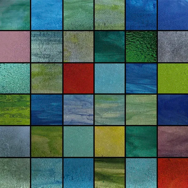 Window Film Frosted Stained Glass Films,Customized Art Design Mosaic Static Cling Sticker,Home Decor Foil Window Treatment
