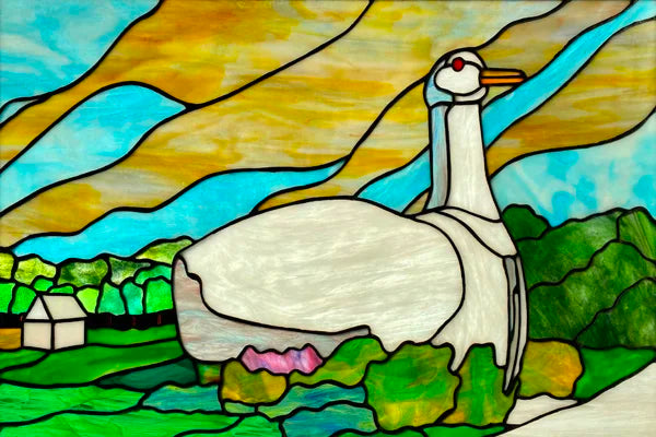 Custom Size Stained Glass Window Film, Transom Frosted Glass Sticker, Kitchen Room Door, Bathroom, Home Decor