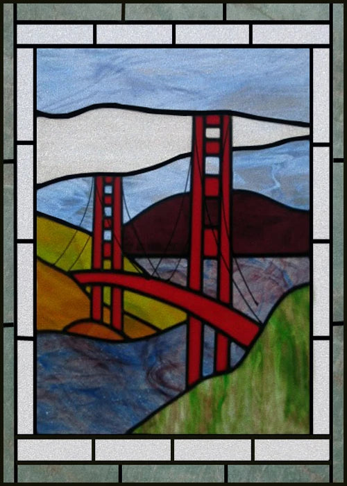 Window Film Stained Glass Stickers,Custom size Static Cling,Print Castle Church landscape Sailboat Sticker,Office Home Decor