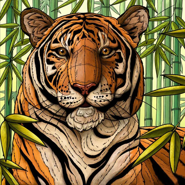 Custom Size Stained Glass Window Film Frosted Films, Animal Dog Cat Tiger Birds Static Cling,Window Covering for Home Office