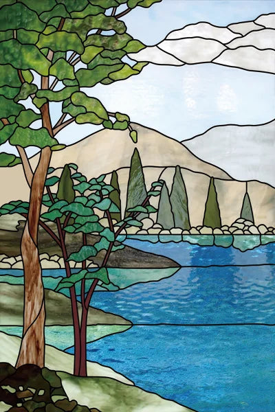 Window Film Stained Glass Films Frosted Static Cling Light-transparent Opaque Privacy Glass Sticker Kitchen Bathroom Home Decor