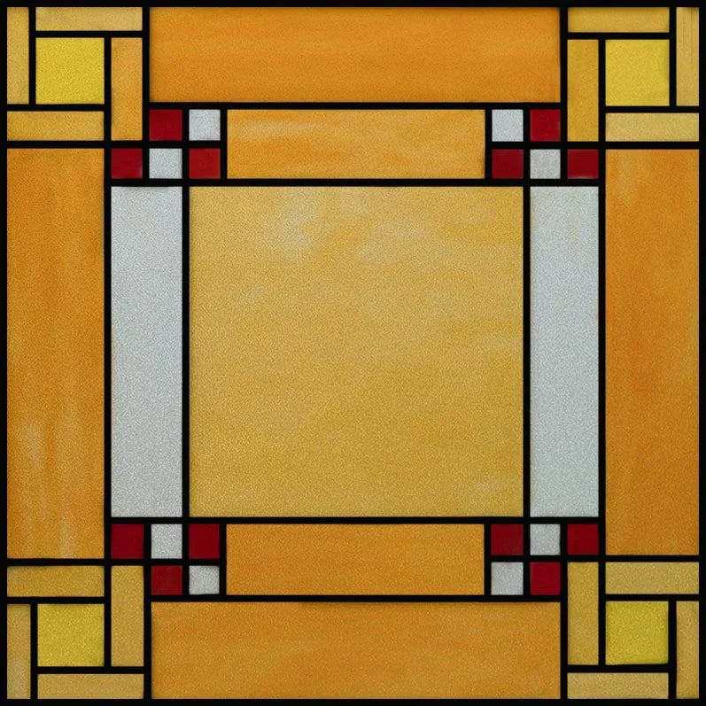 Stained Glass Window Film Frosted Glass Sticker,Custom made to fit any Window Size or Shape,Kitchen Bathroom Door Home Decor