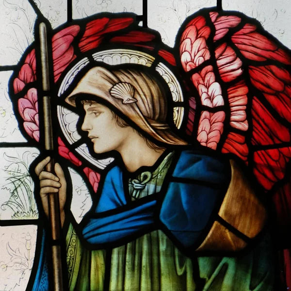 Custom Frosted Stained Glass Window Film,PVC Static Cling Films,Virgin Mary, Jesus Church Decor, Foil Stickers