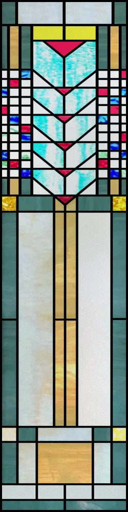 Frosted Stained Glass Window Film, Church Static Cling,Privacy Retro Door Sticker,Kitchen, Office, Home Decor, Customized