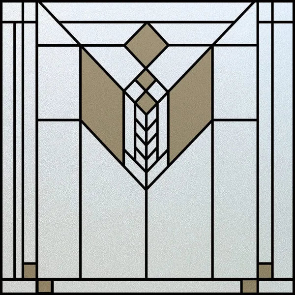 Stained Glass Window Film Frosted Glass Sticker,Custom made to fit any Window Size or Shape, ,Church Static Cling,Home Decor