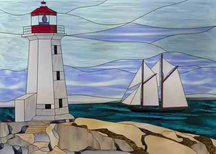 Glass Films Window Sticker Static Cling Frosted Home Decor Private Tint-Film For Door Window Cabinet Wardrobe Landscape Sea