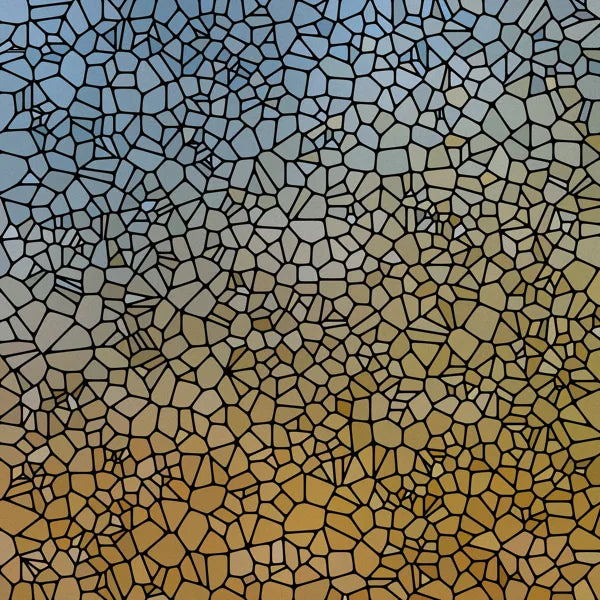 Stained Glass Window Film, Frosted Privacy Static Cling, Retro Stickers for Bathroom, Cabinet, Door, Home Decor, Skylight Covers