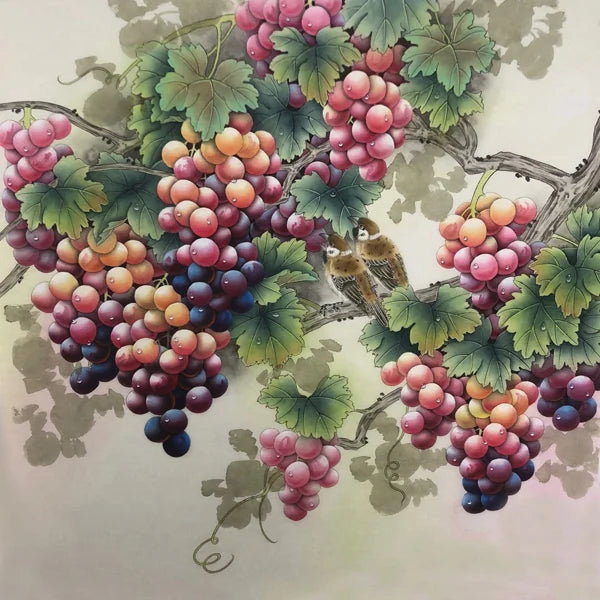 Custom size Glass Films,Frosted Decorative Window Film Grapes Design Static Cling Stained Glass Sticker,Custom fit Size or Shape