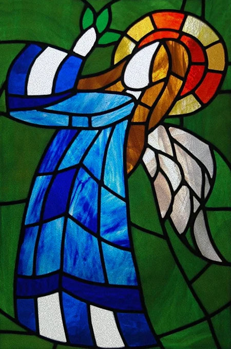 Custom Size Glass Window Film Static Cling Frosted Stained Glass Films For Wardrobe Bathroom Kitchen Door Sticker Castle Woman