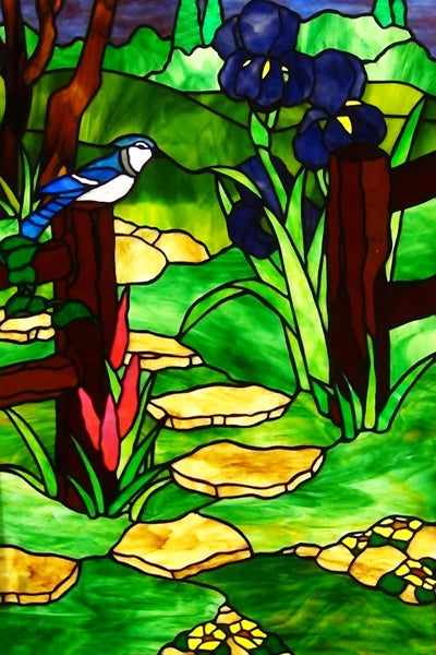 Custom size Glass Films,Stained Glass Stickers Static Cling,Frosted Privacy Print Flower,Tree,Rivers For Window Door Home Decor