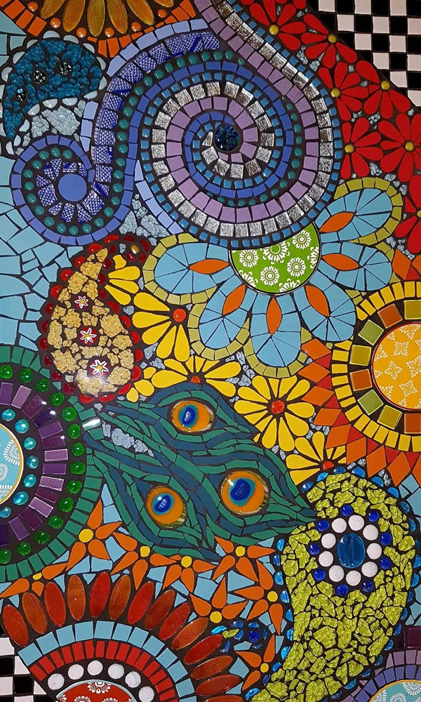 Customized Size No Glue Static Cling Frosted Stained Glass Window Films for Bathroom Door Home Decor Print Mosaic Night Moon