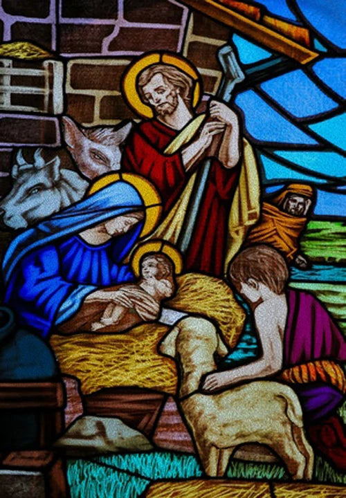 Custom Size Window Film, Stained Glass Films, Jesus Christ, Virgin Mary, Door Stickers, Church Style