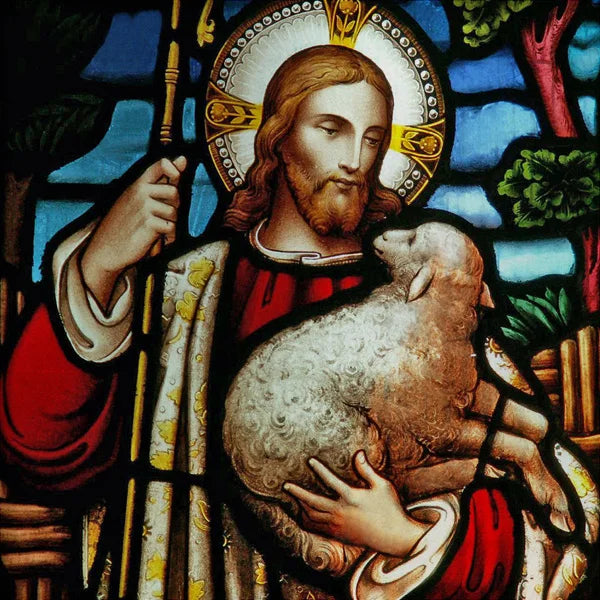 Custom Frosted Stained Glass Window Film,PVC Static Cling Films,Virgin Mary, Jesus Church Decor, Foil Stickers