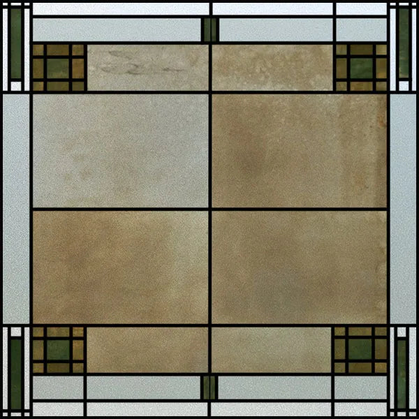 Stained Glass Window Film Frosted Glass Sticker,Custom made to fit any Window Size or Shape, ,Church Static Cling,Home Decor