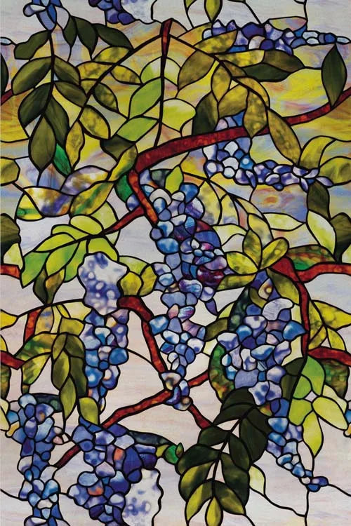 Stained Glass Film Window Sticker Static Cling  Remove Flower Rose Home Decoration for Windows,Custom designs welcom