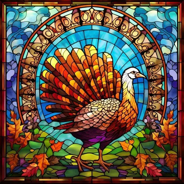 Custom size Window Film Stained Glass Films Frosted Privacy Static Cling Retro Bird Peacock Sticker Bathroom Skylight Decor