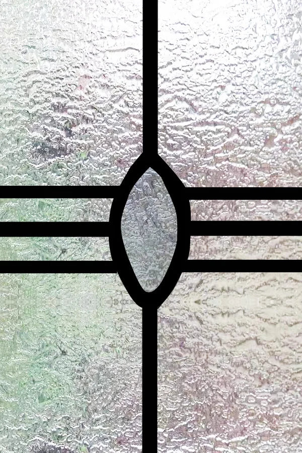 Custom Size 3D Matte Window Film, Stained Glass, Decorative UV Window Sticker, Privacy Frosted Static Cling, Decor for Glass