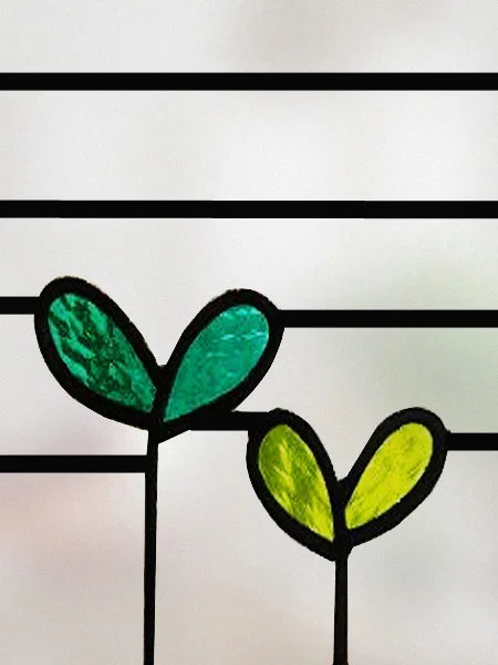Window Film Stained Glass Films Frosted Static Cling Light-transparent Opaque Privacy Glass Sticker Home Decor Rose Flowers