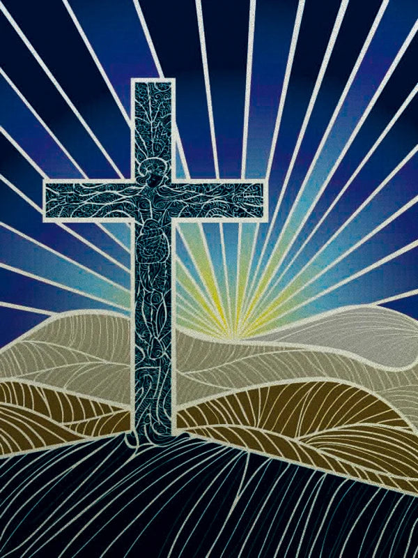 Custom Frosted Stained Glass Window Film,PVC Static Cling Films,Cross Church Decor Foil Stickers