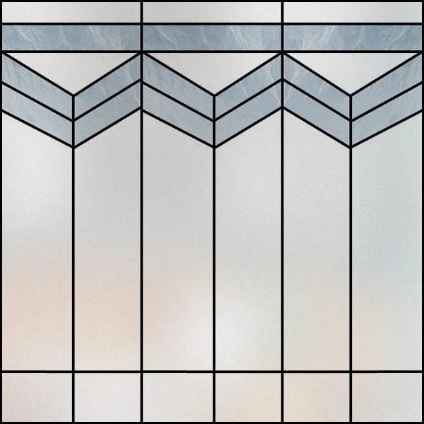 Custom size Window Film Stained Glass Films Square Window Sticker Retro Privacy Frosted Static Cling Home Decor  for Glass Door