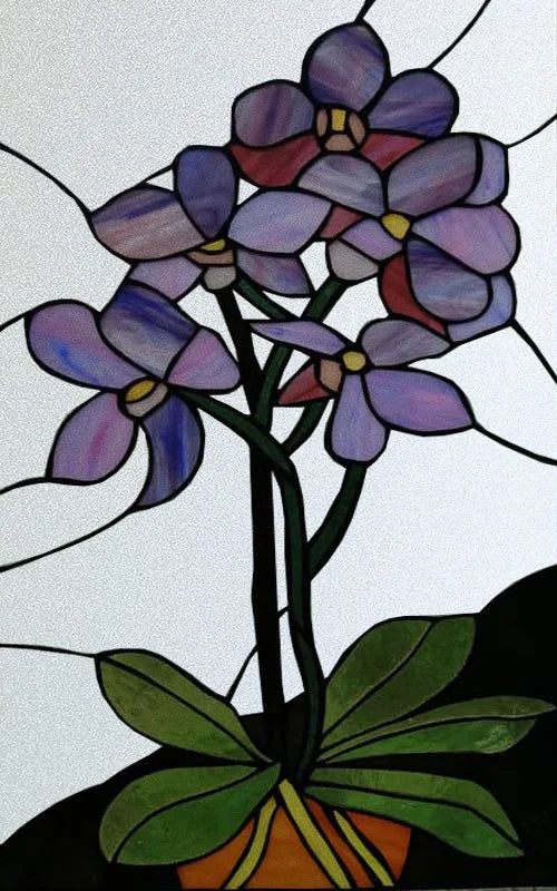 Frosted Stained Glass Film, Custom Size, Privacy, Static Cling,Door Sticker, Bathroom  Kitchen  Home Decor,Rose,Flower, Fruit