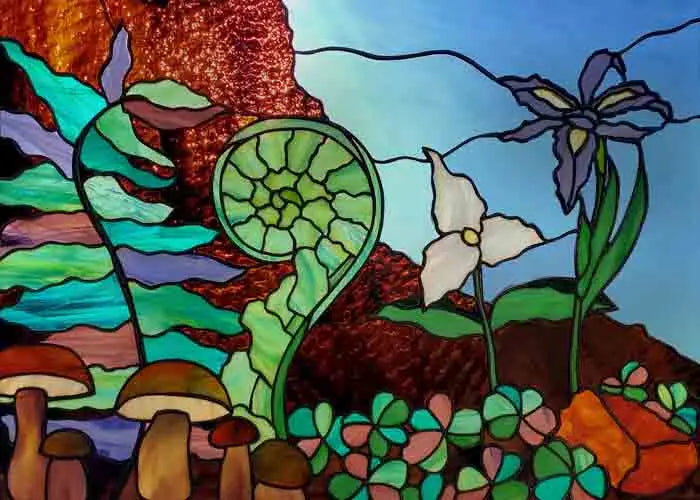 Glass Films Window Sticker Static Cling Frosted Home Decor Private Tint-Film For Door Window Cabinet Wardrobe Landscape Sea