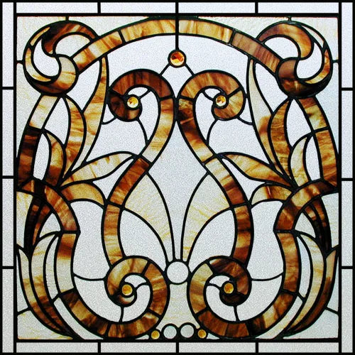 Window Film Frosted Stained Glass Films,Customized Church Design Static Cling Sticker,Home Decor Foil Window Treatment