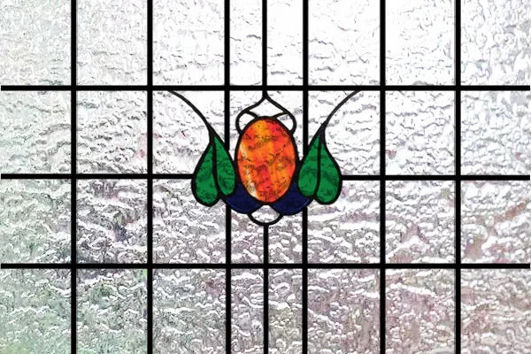 Custom Size 3D Matte Window Film, Stained Glass, Decorative UV Window Sticker, Privacy Frosted Static Cling, Home Decal