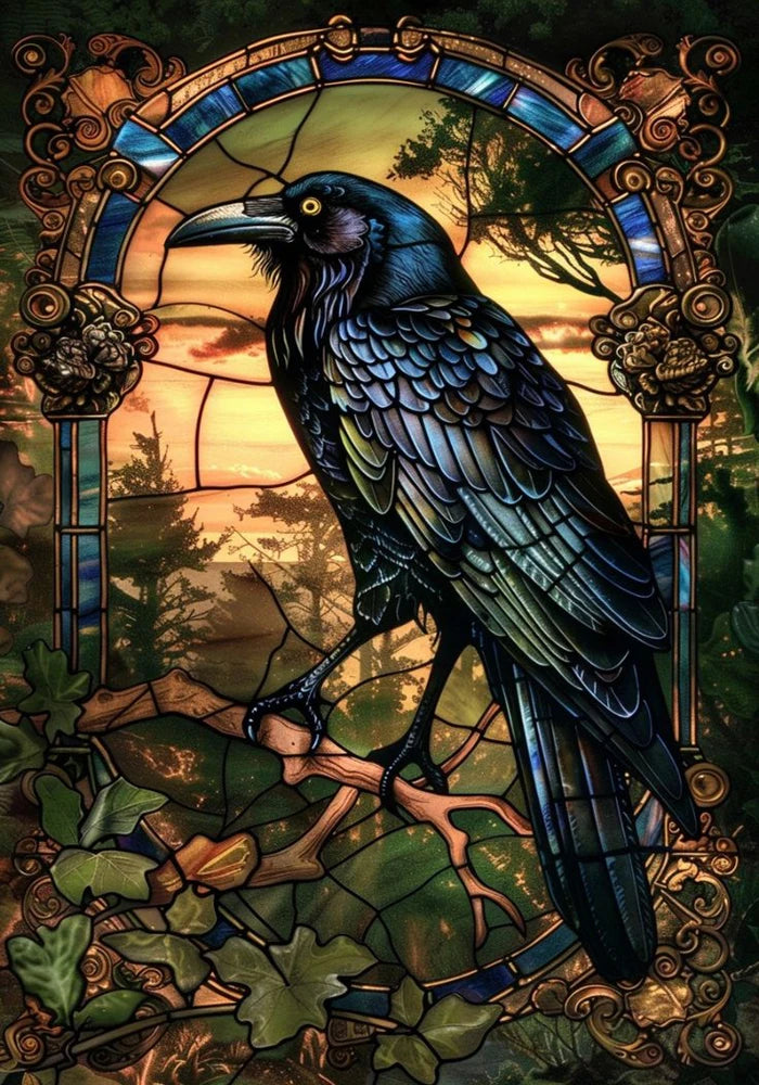 Customized Stained Glass Film Window Films,Static Cling Frosted Privacy Bird Eagle,Bathroom Kitchen Door Sticker