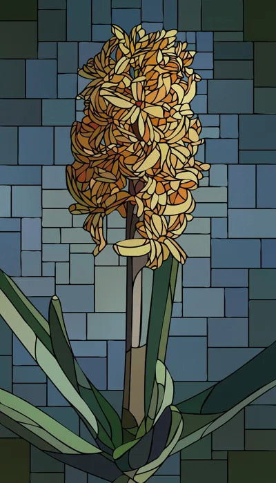 Frosted Stained Glass Window Film, Customized Art Deco Design, Flowers Static Cling Sticker,Home Decor Foil, Treatment