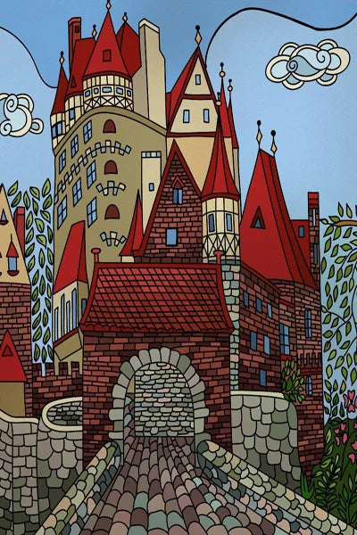 Custom Stained Glass Films Window Film Frosted Sticker Castle For Kitchen Bathroom Door Church Poster Home Decor