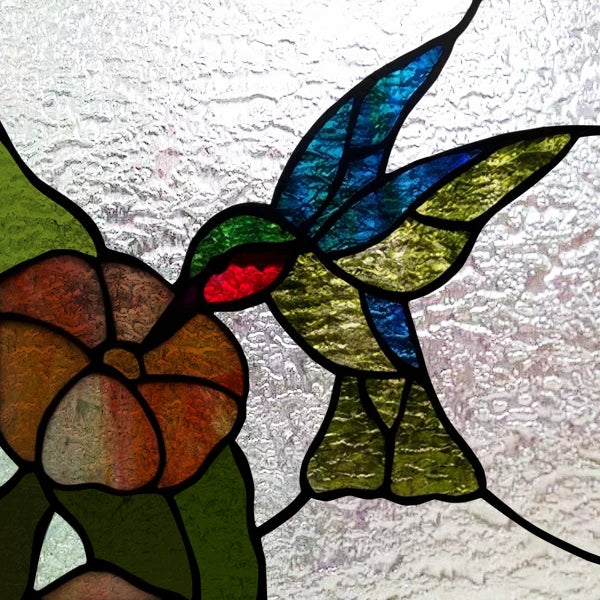 Custom size 3D Matte Window Film Stained Glass Decorative Uv Window Sticker Privacy Frosted Static Cling for Glass,Birds